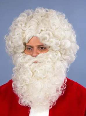 Produktbild von Vollbart Bart flachsblond Nikolaus Weihnachtsmann