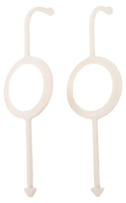 Immagine prodotto di Set da 2 pezzi di ausili per il tiro nel biliardo in plastica - Angolari di allenamento per il biliardo - Allenamento con palline da biliardo da 2,25 pollici