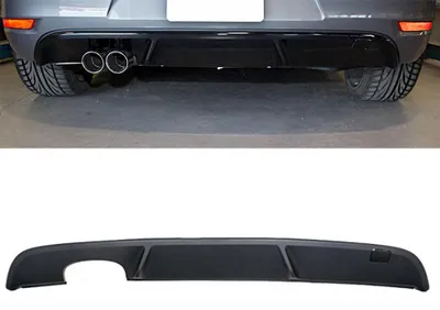 Produktbild von Heckdiffusor Diffusor Stoßstange Hinten Sport Look für VW Golf VI 6 GTD ab 2008-