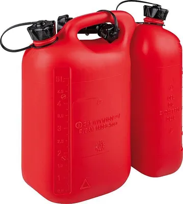 Produktbild von HÜNERSDORFF Doppelkanister Rot 5,5+3 l