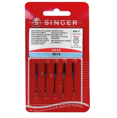 Produktbild von Singer Nähmaschinennadeln Universal 2020 Stärke 90 a 5 Stück