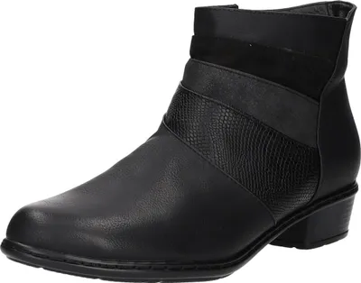 Produktbild von Alyssa Damen-Stiefelette Schwarz, Farbe:schwarz, EU Größe:41