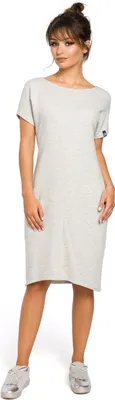 Produktbild von BeWear Midikleid für Frauen Almut B050 dunkelgrau L