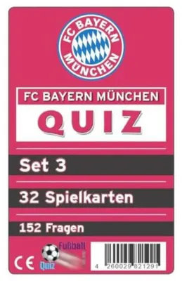 Produktbild von Teepe Verlag 22596925 - FC Bayern München - Quiz Set 3