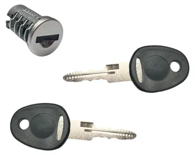 Imagen del producto de Cerradura con cilindro y 2 llaves - Color