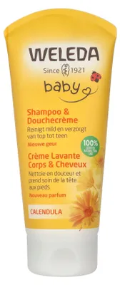 Produktbild von Weleda Baby Calendula Hair- & Body Shampoo