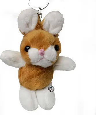 Produktbild von Hase Schlüsselanhänger Kuscheltier Häschen Kaninchen Anhänger Plüsch HASI