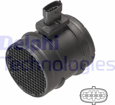 Produktbild von DELPHI AF10633-12B1 Luftmassenmesser LMM für FIAT Ducato Kastenwagen (250, 290) Luftmengenmesser