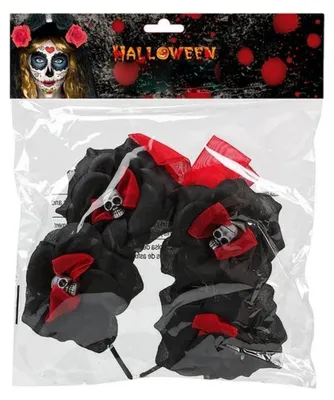 Imagen del producto de Diadema de Halloween de Atosa, color rojo. Talla única