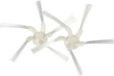 Produktbild von vhbw 2x Seitenbürste Ersatz für Xiaomi 20010000000024 für Saugroboter - Reinigungsbürsten Set, weiß