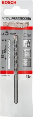 Zdjęcie produktu dla Bosch Zubehör Werkzeug, Wiertarka, 5 mm, 85 mm, Beton, 5 cm, 1 szt.