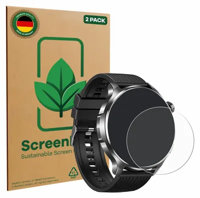 Produktbild von 2x ScreenLeaf Schutzfolie für SLOKSFil I136 1.52" nachhaltiger Displayschutz Display Schutz Folie Klar Transparent