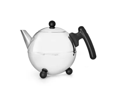 Immagine prodotto di Bredemeijer 1303Z Bredemeijer Teekanne Bella Ronde 0,75l Edelstahl / schwarz  1303Z