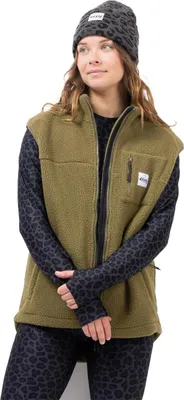 Produktbild von EIVY Women Weste Lumberjackie Sherpa olive M