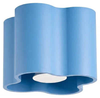 Productafbeelding van Plafondlamp OVIO 1 azuurblauw GU10 1xGU10 10W aluminium 10x12x12cm Sollux Lighting