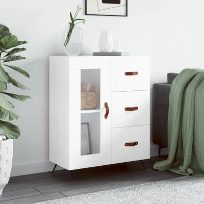 Produktbild von vidaXL Sideboard Weiß 69,5x34x90 cm Holzwerkstoff