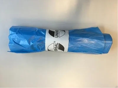 Image de Sacs poubelle bleus 30L - 1 Rouleau de 50 sacs