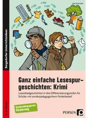Obrázek produktu pro Ganz einfache Lesespurgeschichten: Krimi