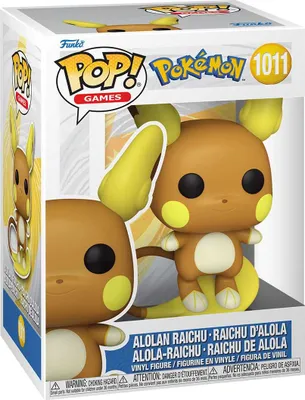 Obrázok produktu pre Funko Pop! Pokémon - Figurka Alolan Raichu Vinyl, Oficjalny Produkt Collectorski