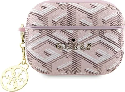 Image de Guess Guap2Pgce4Cp Airpods Pro 2 (2022/2023) Cover Różowy/Pink Gcube Charm