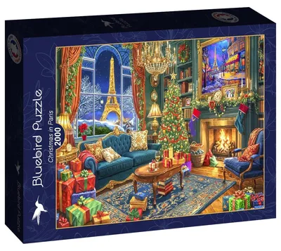 Immagine prodotto di Puzzle Bluebird "Natale a Parigi" - 2.000 pezzi
