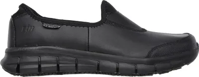 Produktbild von Skechers Occupational Damen Sure Track Slip On Work Schuhe FS4028 (38 EU) (Schwarz)