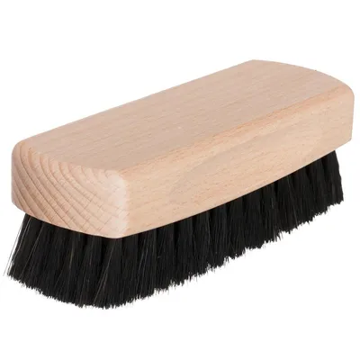 Immagine prodotto di Spazzola per lustrascarpe Redecker, 12 cm, crine nero