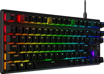 Immagine prodotto di HyperX Alloy Origins Core PBT/Cablato USB/Struttura USA/Nero