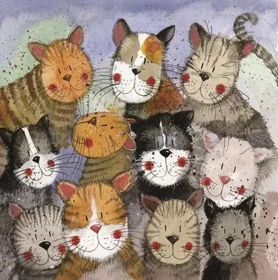 Image de Livre AC668 « Le chœur des chats » - Alex Clark