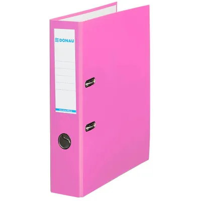 Obrázok produktu pre Donau Elektronik Klassik Ordner pink Karton 7.5 cm DIN A4