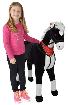 Produktbild von Stehpferd Amadeus XXL 105 cm zum Reiten für Kinder