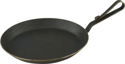 Produktbild von Servierpfanne aus Schmiedeeisen mit gebogenem Hakenstiel Ø 24 cm 1 Stück