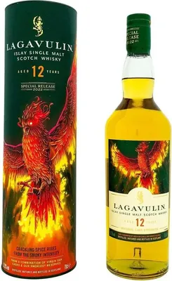 Produktbild von Lagavulin 12 Years The Flames of the Phoenix - Special Release 2022 + Box 700ml 57,3% Vol.