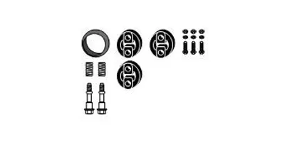 Produktbild von HJS 82 48 8022 Montagesatz Auspuffanlage Abgasanlage für TOYOTA AVENSIS Kombi (T25) AVENSIS (T25) AVENSIS Stufenheck (T25)