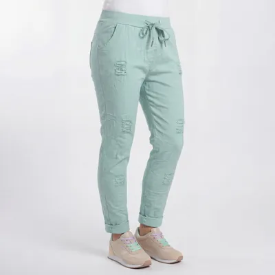 Produktbild von Stretchhose OriginalYou Schlupfhose leichte Freizeithose 36-48 für Damen