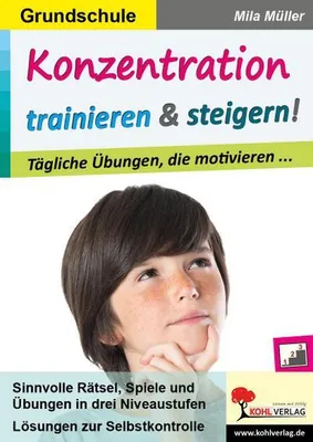 Obrázek produktu pro Konzentration trainieren & steigern! / Grundschule