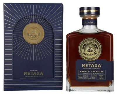 Image de Metaxa Angels' Treasure Single Cask Strength 42,5% Vol. 0,7l en boîte cadeau