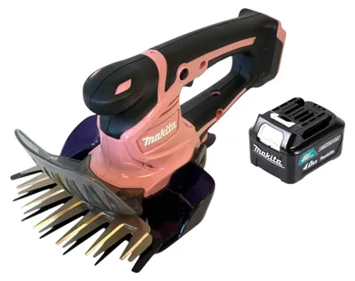 Immagine prodotto di Makita UM 600 DMP cesoie per erba a batteria 12 V max 160 mm rosa + 1x batteria 4,0 Ah - senza caricabatterie