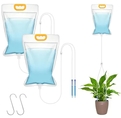 Produktbild von Bewässerungsbeutel 3,5 l, 2 Stücke, verstellbare Tröpfchenbewässerung, für Pflanzen