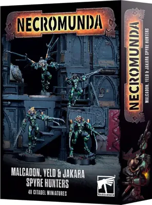 Produktbild von Necromunda Malcadon, Yeld & Jakara Spyre Hunters