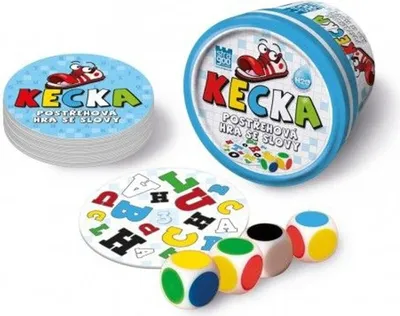 Immagine prodotto di Gioco da tavolo Kecka in scatola di metallo 9x9x5cm STRAGOO