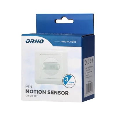Image de ORNO OR-CR-261 Détecteur de mouvement encastré 2 fils, 160°, IP20