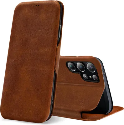 Immagine prodotto di Custodia per telefono cellulare per Samsung Galaxy S24 Ultra Custodia protettiva Cover Book Case Flip Cover