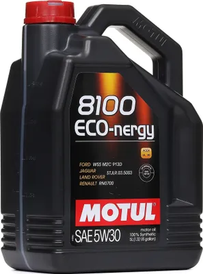 Produktbild von 5 Liter MOTUL 5W-30 8100 ECO-NERGY Ford WSS-M2C913-D Renault RN0700 STJLR.03.5003