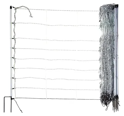 Produktbild von horizont Schafnetz turbomax extra | 90 cm hoch | 50 m lang | Doppelspitze | elektrifizierbar Das Profi-Schafnetz mit herausragender Standfestigkeit und Langlebigkeit! Jetzt mit verbesserter Leitfähigkeit