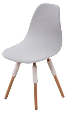 Obrázok produktu pre Poťahy na stoličky do jedálne, svetlosivé, 2 kusy, elastický materiál (polyester a Elastan)