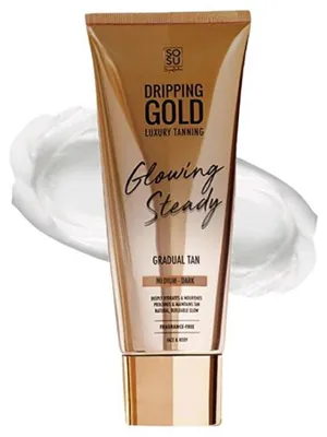 Image de Crème autobronzante Medium/Dark Dripping Gold Glowing Steady (Gradual Tan) 200ml