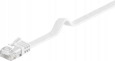 Produktbild von Microconnect V-UTP602W-FLAT, 2 m, Cat6, U/UTP (UTP), RJ-45, RJ-45, Weiß