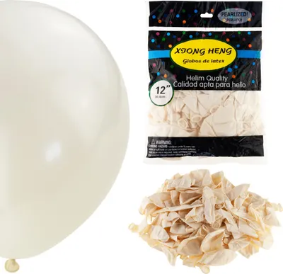 Produktbild von Tg53243-4 Balony 100Szt Perłowe Białe Ślub Komunie Urodziny