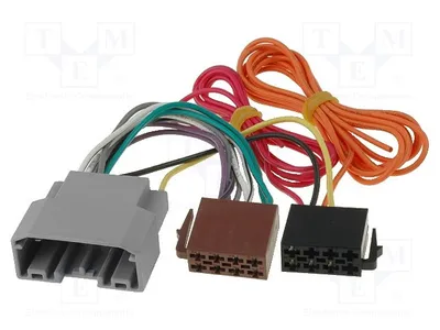 Zdjęcie produktu dla 1x Adapter, adapter ISO do instalacji samochodowej